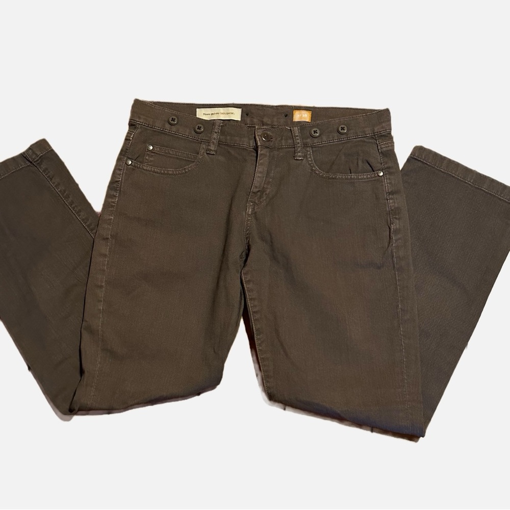 Pilcro and the Letterpress Straight Leg Jeans Size 8
